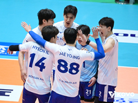 ‘서현일 23득점’ 대역전극 펼친 대한항공, 삼성화재 3-2로 제압하고 결승행[현장리뷰]