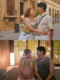 임라라♥손민수 부부, 임신 전후 ‘같은 옷 다른 느낌’…“그래도 눈빛은 더 깊어져“