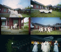 ‘컴백 D-1’ 더킹덤, 한복 입고 부채 들었다