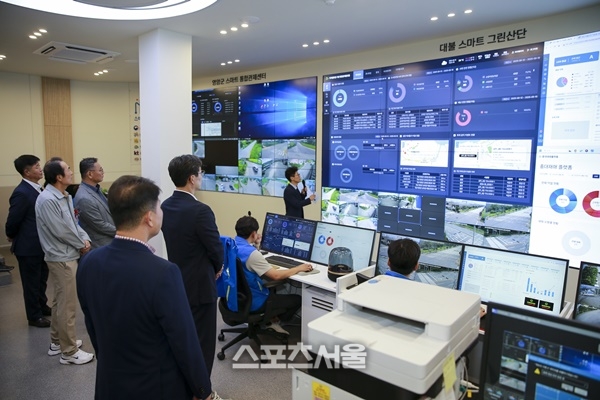 영암군, ‘스마트통합관제센터’ 본격 운영