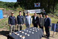 평창군 통합방위협의회, 6.25전사자 유해 발굴 현장 방문