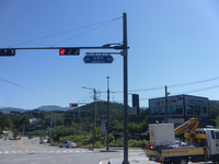 원주시, 훼손·망실된 도로명판 75개 정비 완료