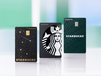 “별이 쏟아진다” 스타벅스, 삼성카드와 손잡고 ‘리워드 별 5개 적립’ 카드 출시