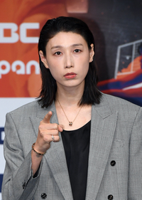 [포토]감독이 된 김연경