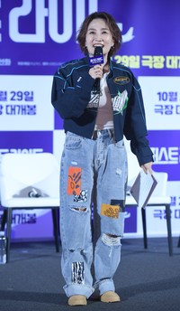 [포토] ‘퍼스트 라이드’ 제작보고회 MC 박경림