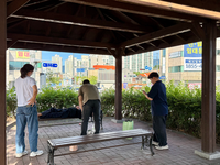 원주시, 거리 노숙인 보호 활동 진행