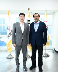 ‘IOC 위원 출신답다’ 대한체육회 유승민호, 국제 스포츠 외교도 속도UP