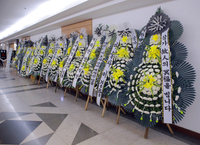 [포토]故 전유성 빈소, 조화들이 가득...