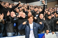 ‘PK실축→결승골’ 오현규 상의벗고 포효 ‘시즌 3호골’…헹크, 유로파리그 본선 첫판서 레인저스 1-0 격파