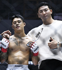 로드FC 074 ‘주먹대통령’ 김태인 제자 이유찬, 박준석에 TKO 승 거둬