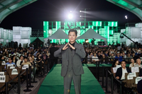 홍보대사 서준영·권유리, 장동윤과 ‘울산울주세계산악영화제’ 개막식 빛냈다