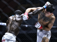 로드FC 074 안산 대회 박현빈, 갈비뼈·어깨 부상 딛고 완주...