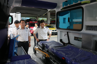 [강원소방]원주, 노후 119구급차 3대 신형 특수구급차로 교체