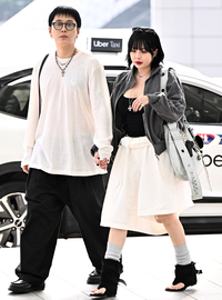 ‘뗄레야 뗄 수 없는’ 현아-용준형 부부, 다정해! [포토]