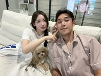 “제발 악플 자제”…곽민선, ♥송민규와 “인생 첫 커플샷” [★SNS]