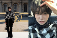 조유리, 숏컷으로 파격 변신…루이비통 컬렉션 빛낸 ‘팔색조 매력’