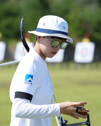 [포토]안산, 집중!(정몽구배 양궁)