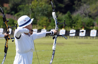[포토]신중하게 조준하는 안산