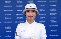 [포토]리커브 여자 예선 1위 기록한 정다소미