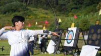 [포토]자세 잡는 최건태(현대자동차 정몽구배)