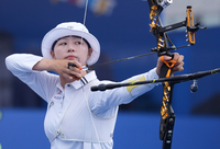 [포토]정몽구배 양궁 우승 노리는 임시현