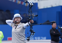 [포토]유희연, 4강을 향한 슈팅