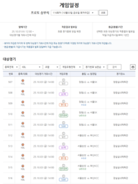 ‘LGvsSKvs삼성vsKCC’ 프로토 승부식 116회차, 프로농구 개막전 대상 게임 발매