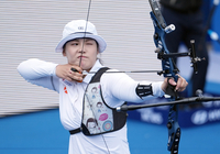 [포토]리커브 4강 진출 김수린, 집중!