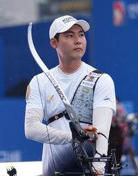 [포토]이우석, 신중하게!(정몽구배 양궁 8강)