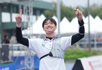 [포토]정몽구배 우승에 기뻐하는 김종우