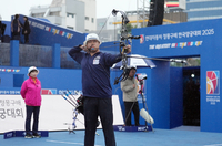 [포토]정몽구배 결승 진출 노리는 안태환