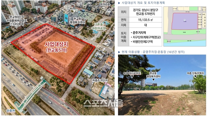 성남시,16년 방치 옛 차량등록사업소 부지...복합문화체육시설 건립