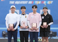 [포토]정몽구배 한국양궁대회 리커브 남자 개인 수상자들