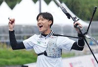 [포토]정몽구배 우승에 포효하는 김종우