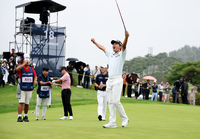 막판 ‘버디쇼 폭발’ 옥태훈, KPGA 경북오픈 초대 챔피언 등극…‘제네시스·상금·다승 1위’ [SS현장]