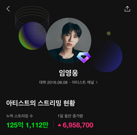 임영웅, 누적 스트리밍 125억···추석에도 멈추지 않는 신기록 행진