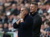 손흥민 없다고 이렇게까지…부임 후 7경기 ‘무승’ 위태로운 포스테코글루, 노팅엄 구단주 마리나키스 또 경질 버튼?