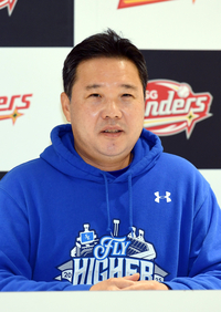 [포토]준플레이오프 1차전 앞둔 삼성 박진만 감독