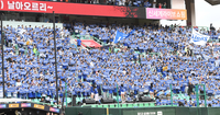 [포토]내야 가득 응원 펼치는 삼성 팬들