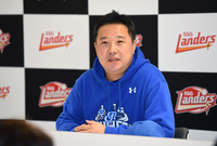 [포토]1차전 출사표 밝히는 삼성 박진만 감독