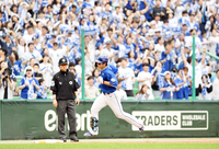 [포토]삼성 김영웅, 홈런으로 2점 더!