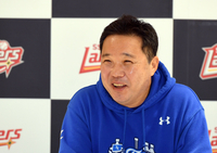 [포토]환하게 웃는 삼성 박진만 감독