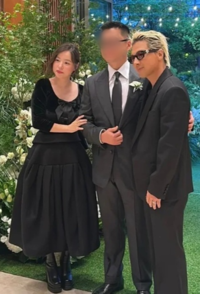 39세 아들맘 민효린, 부부동반 블랙 하객룩…1년만에 9컷 셀피도 공개