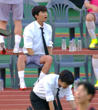 ‘뭉쳐야 찬다4’ 임영웅, 축구감독 데뷔···열정적인 승부욕 보여줘