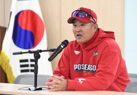 [포토]준PO 3차전 앞둔 SSG 이숭용 감독