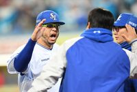 [포토]7이닝 무실점 호투 펼친 삼성 후라도