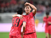 [포토] 오현규, 이강인과 합작해 2번째 골 완성