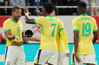 한국 ‘5-0’으로 꺾은 브라질, 로테이션에도 ‘화력’ 강하다…일본 상대로도 전반에만 ‘엔리케·마르티넬리’ 2골