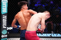 권원일, DWCS 최초 스피닝 엘보에 실신…UFC 진출 무산