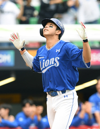 라인업 복귀한 삼성 ‘히어로’! 김영웅 “몸상태 100%, 대전 몬스터월 홈런? 정타에 집중할 것” [PO]